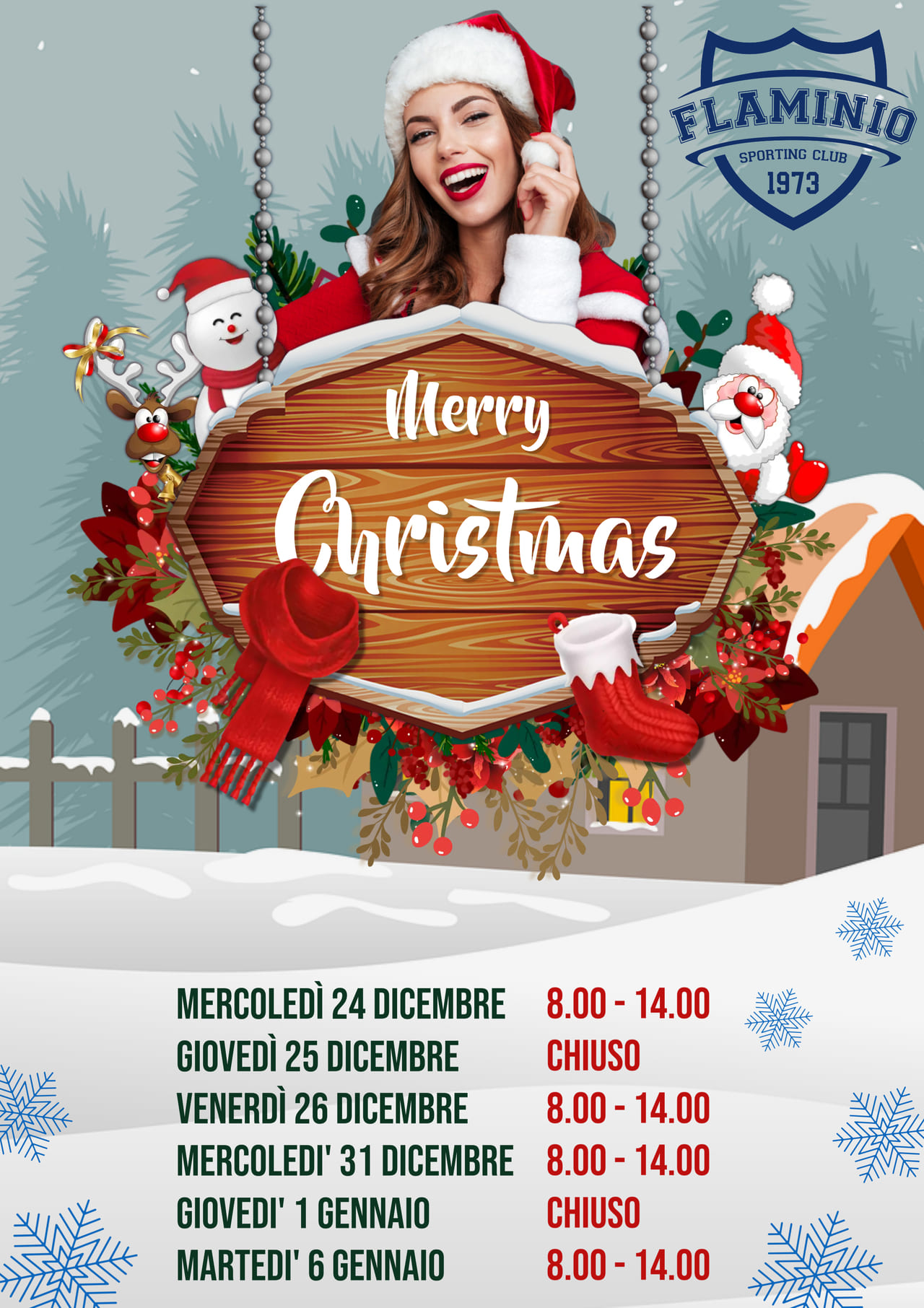 Calendario Festività Natalizie